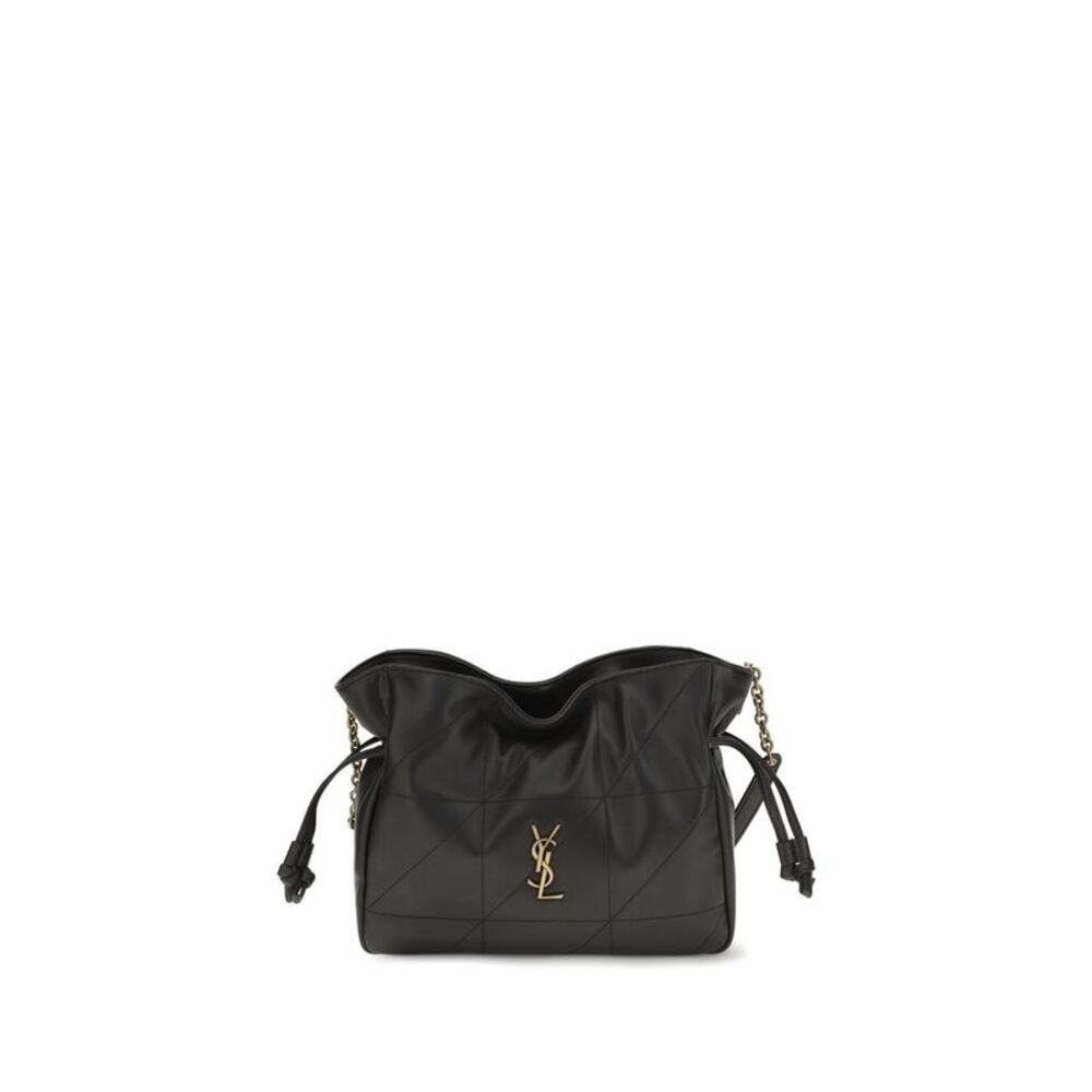 Saint Laurent Black Lamb Ovis Aries Clutch Women's Bag